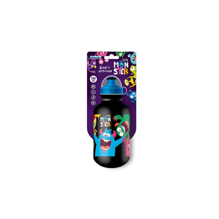 Фляга Trix Little Monster 500мл фиолетовый