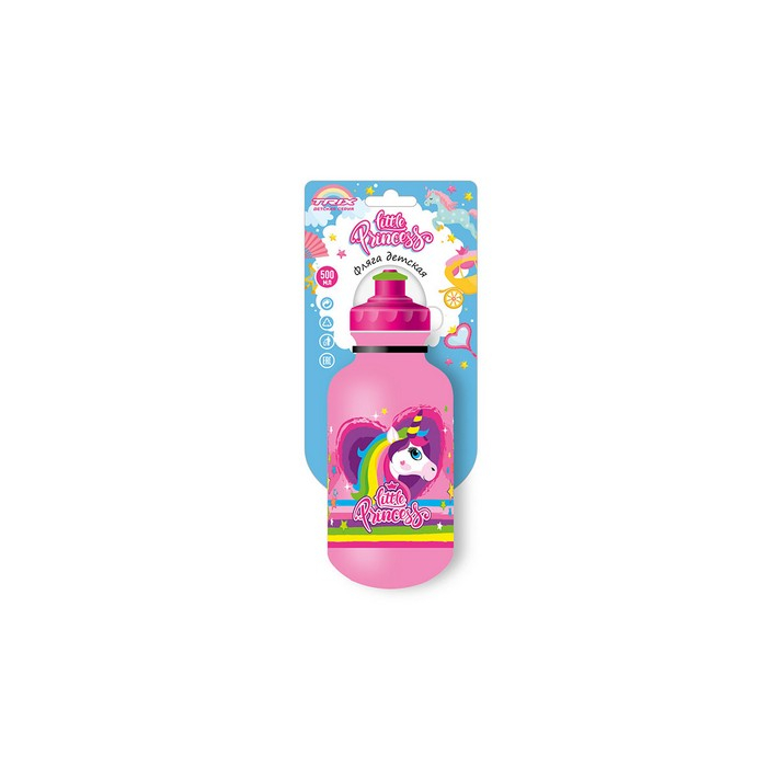 Фляга Trix Little Princess 500мл розовый