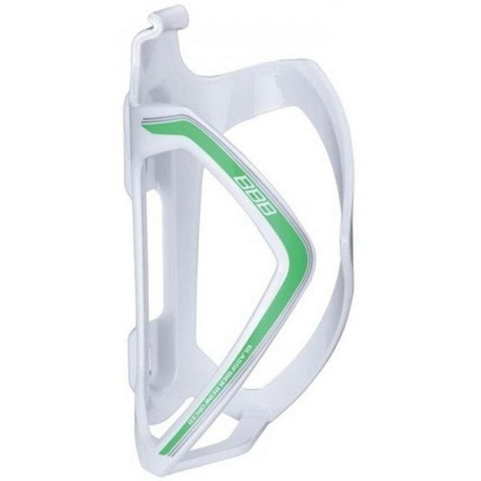 Флягодержатель BBB BBC-36 white/green