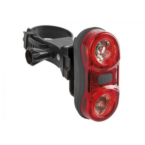 Фонарь M-Wave Helios 2.3 2 Led 2AAA задний