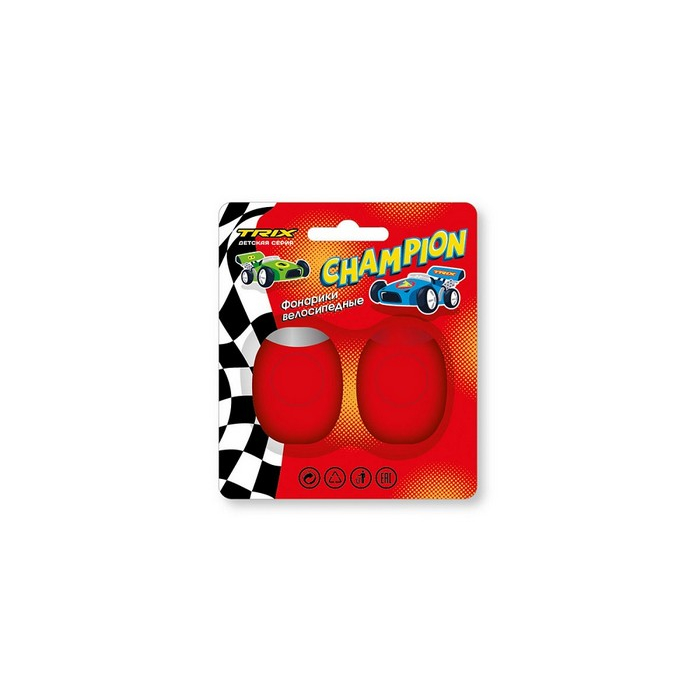 Фонарь Trix Champion комплект красный