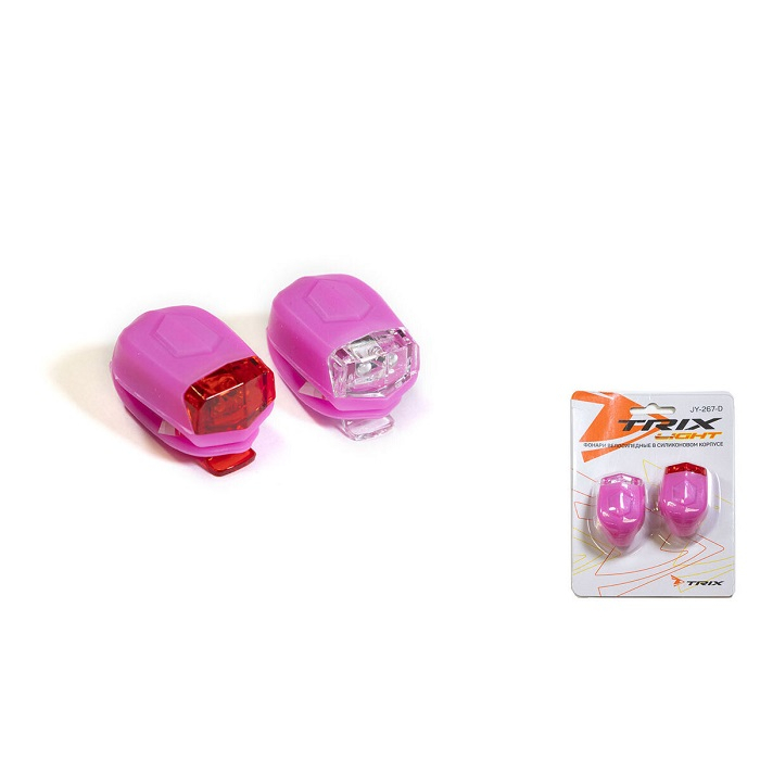 Фонарь Trix JY-267 розовый комплект