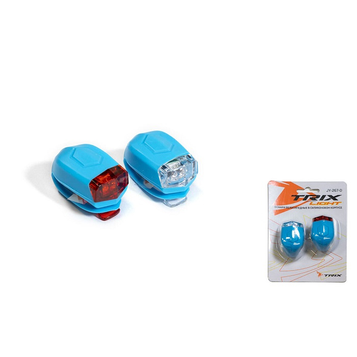 Фонарь Trix JY-267 синий комплект