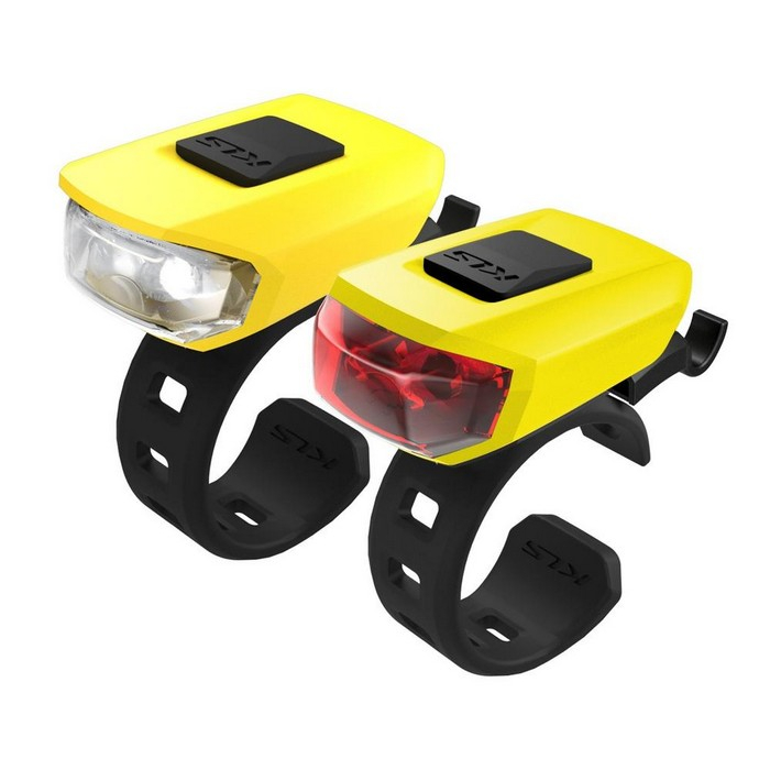 Фонарь Kellys Vega yellow USB комплект