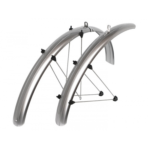Крылья SKS PET A51 28" silver комплект