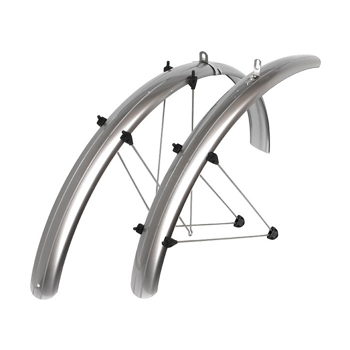 Крылья SKS PET A51 28" silver комплект