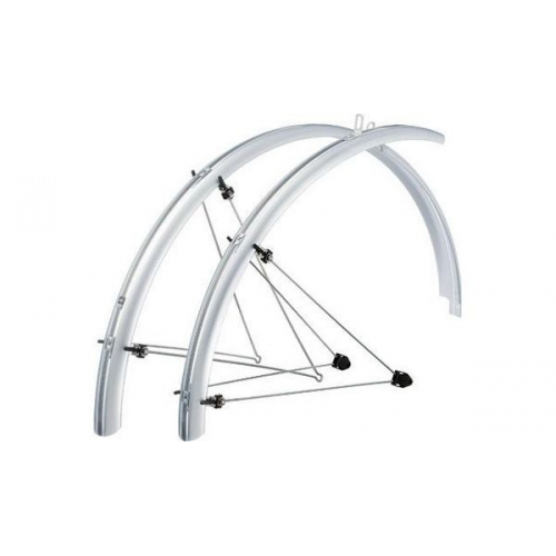 Крылья SKS PET A51 28" silver комплект
