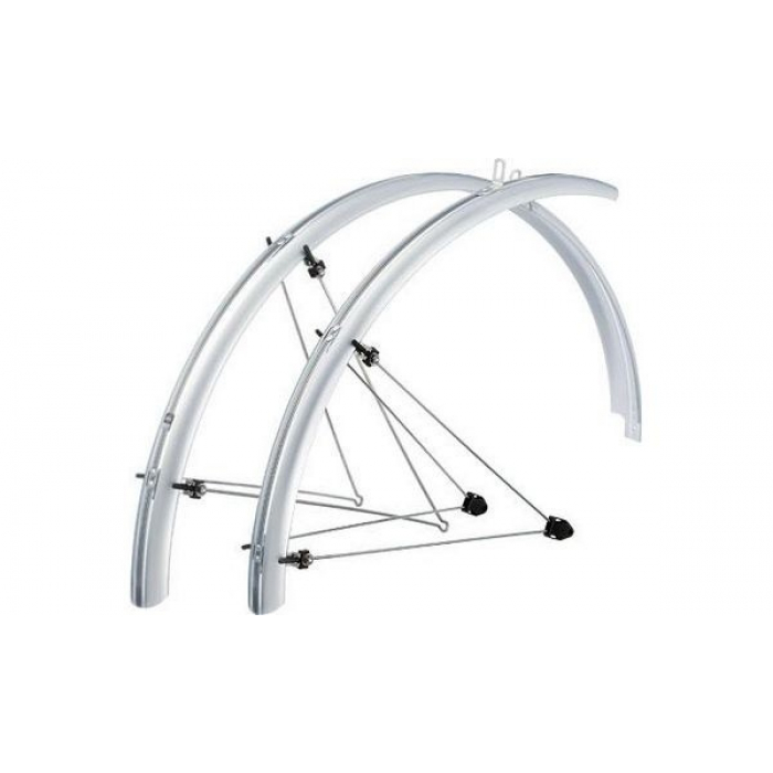 Крылья SKS PET A51 28" silver комплект