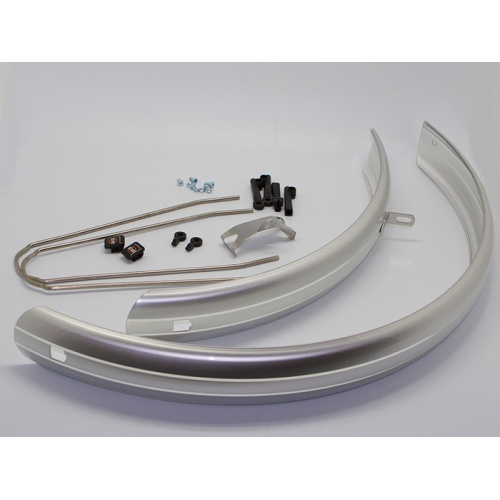 Крылья SKS PET A60 20" silver комплект