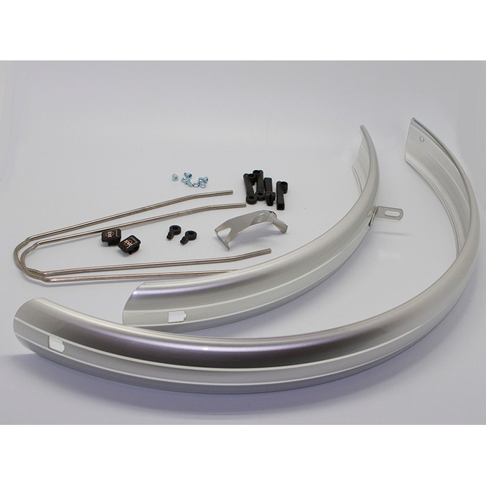 Крылья SKS PET A60 20" silver комплект
