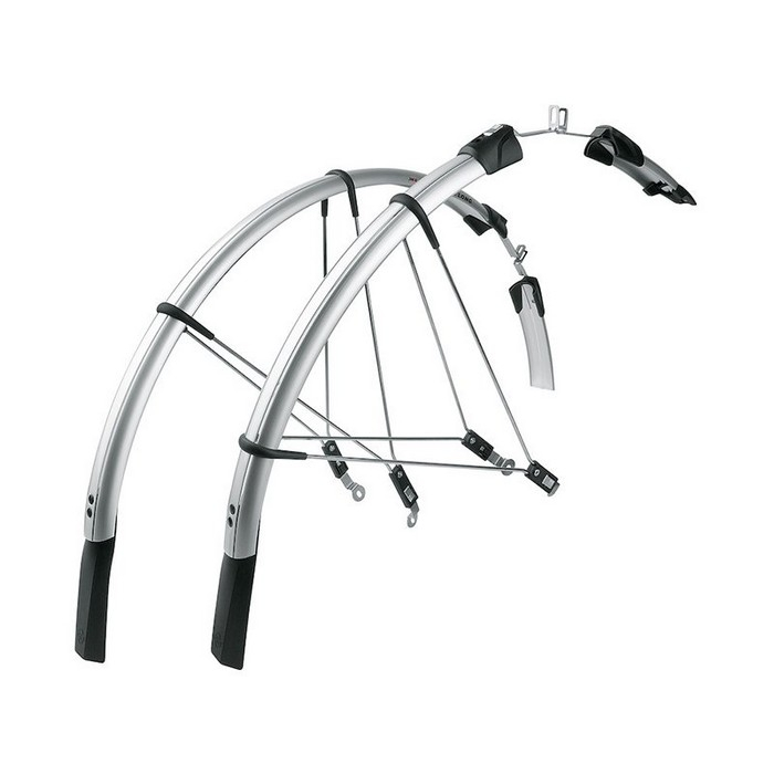 Крылья SKS Raceblade Long 28" silver комплект