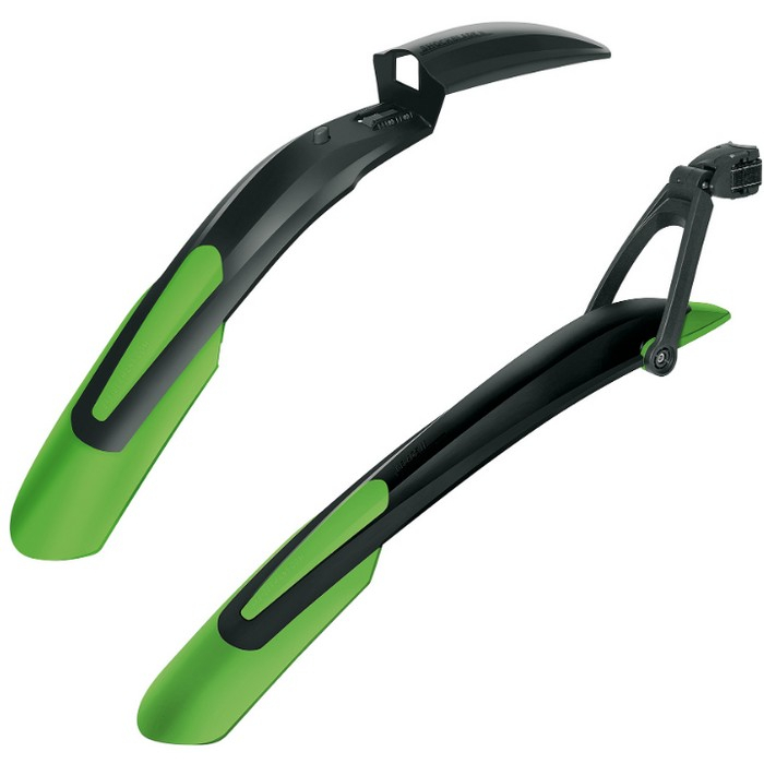 Крылья SKS X-Blade 29" black/green комплект