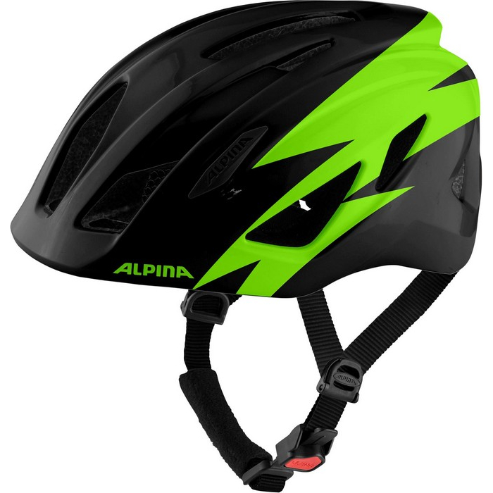 Велошлем Alpina Pico black/green gloss
