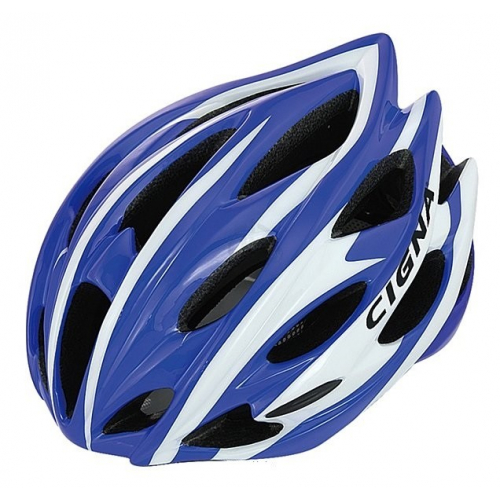 Велошлем Cigna WT-015 black/blue/white