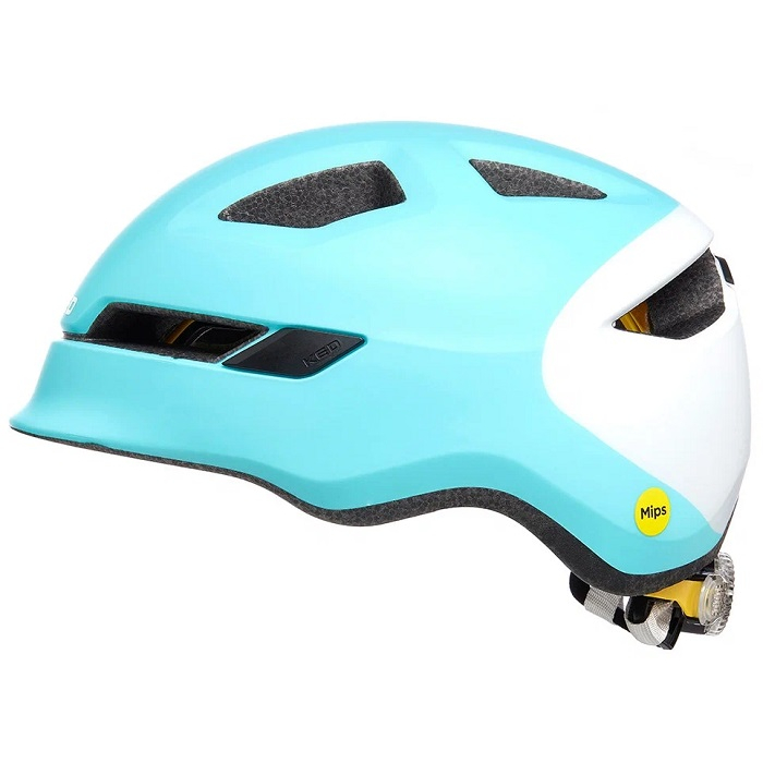 Велошлем Ked Pop M ice blue/white