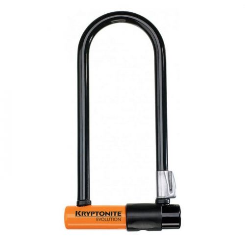Велозамок Kryptonite U-Lock Evolution Mini-9 W/Flex Frame black/orange
