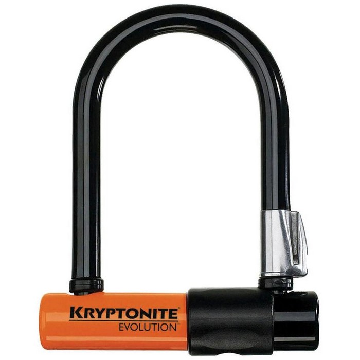 Велозамок Kryptonite U-Lock Evolution Mini-5 W/FlexFrame-U Bracket black/orange