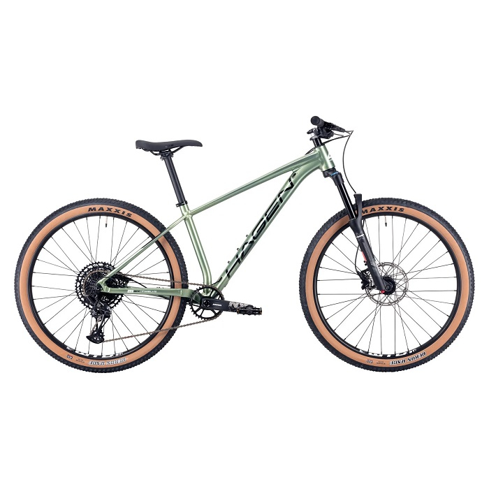 Велосипед Hagen Six Twelve 27.5 18" metal green (2025)