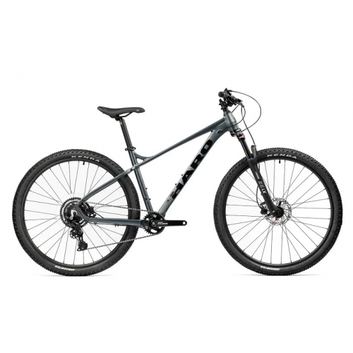 Велосипед Haro Double Peak 29 Trail Air 20" matte metallic black (2025)