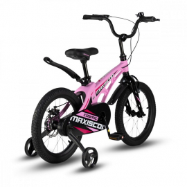 Велосипед Maxiscoo Cosmic стандарт 16" розовый матовый