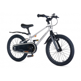Велосипед Maxiscoo Shark Sport 18" серый жемчуг (2025)