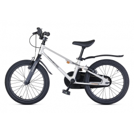 Велосипед Maxiscoo Shark Sport 18" серый жемчуг (2025)