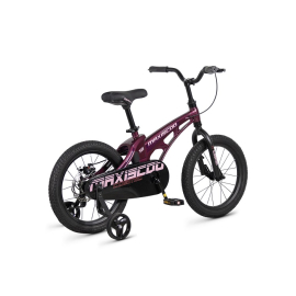 Велосипед Maxiscoo Cosmic базовый 16" розовый глянцевый (2026)
