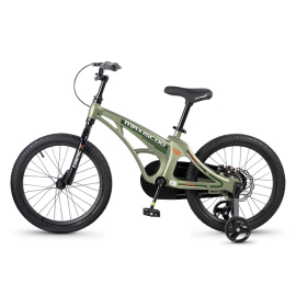 Велосипед Maxiscoo Cosmic базовый 18" оливковый матовый (2026)