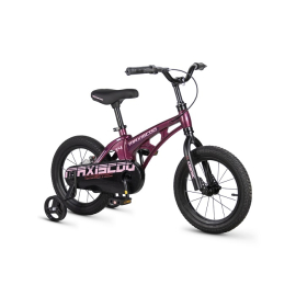 Велосипед Maxiscoo Cosmic базовый плюс 14" розовый глянцевый (2026)