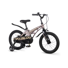 Велосипед Maxiscoo Cosmic стандарт 16" бронзовый матовый (2026)