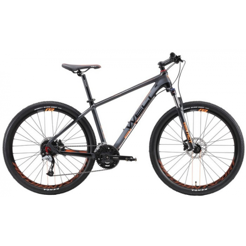 Велосипед Welt Rubicon 2.0 27 16" matt grey/orange (2019)
