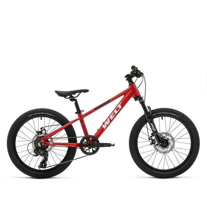 Велосипед Welt Brave 1.0 20MD sparkling red (2027)