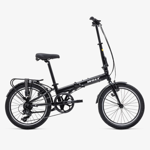 Велосипед Welt Cityzip 1.0 VB 20 total black (2027)