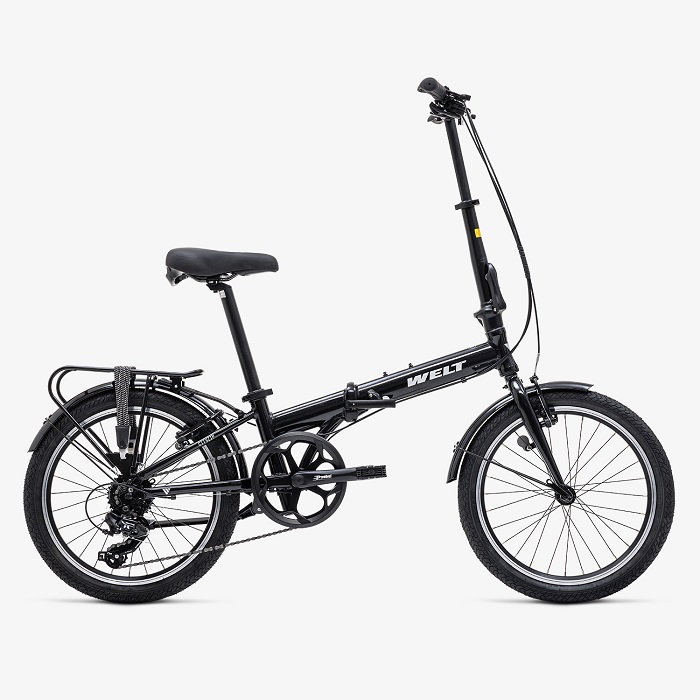 Велосипед Welt Cityzip 1.0 VB 20 total black (2027)