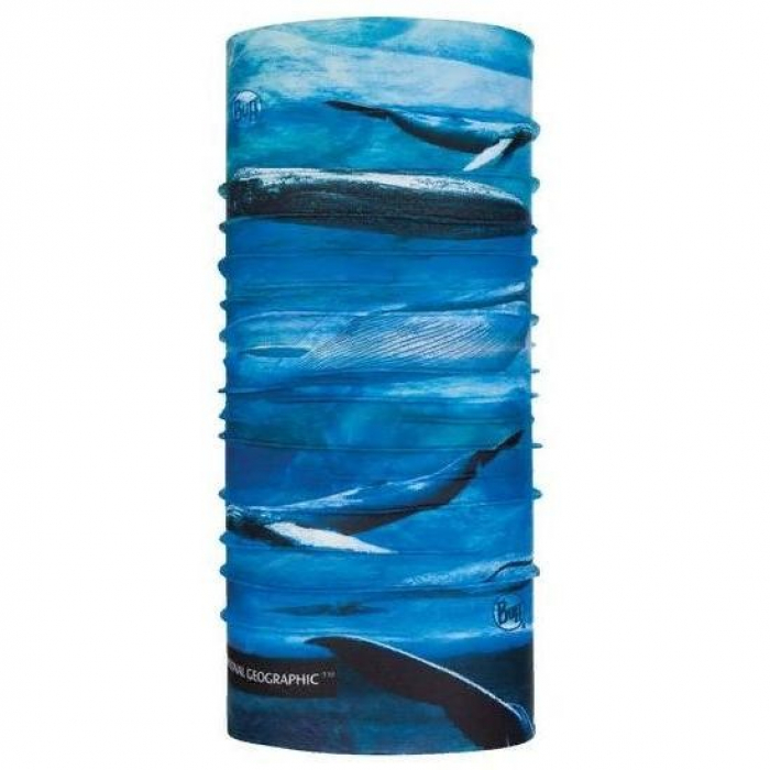 Бандана Buff National Geographic CoolNet® UV+ blue whale