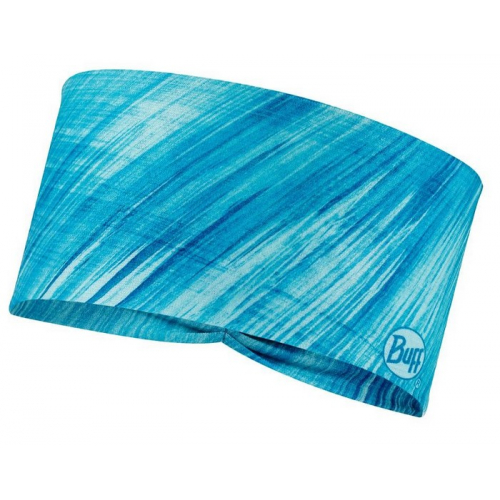 Повязка на голову Buff Coolnet UV+ Ellipse Headband Pixeline turqoise