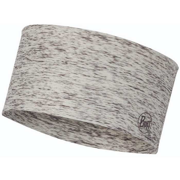 Повязка на голову Buff Coolnet UV+ Wide Headband silver Htr