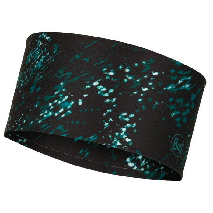 Повязка на голову Buff Coolnet UV+ Wide Headband speckle black