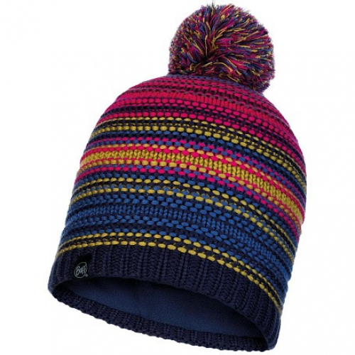 Шапка Buff Knitted, Fleece hat neper Night blue