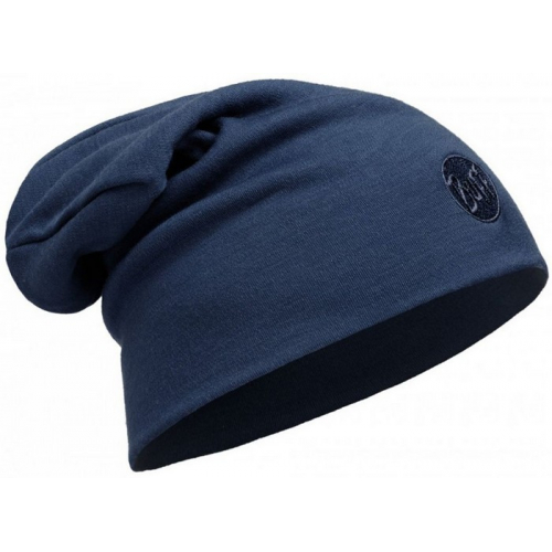 Шапка Buff HW Merino Wool hat solid denim