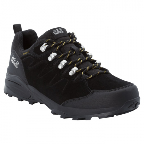 Мужские ботинки Jack Wolfskin Refugio Texapore Low M phantom/burly yellow xt