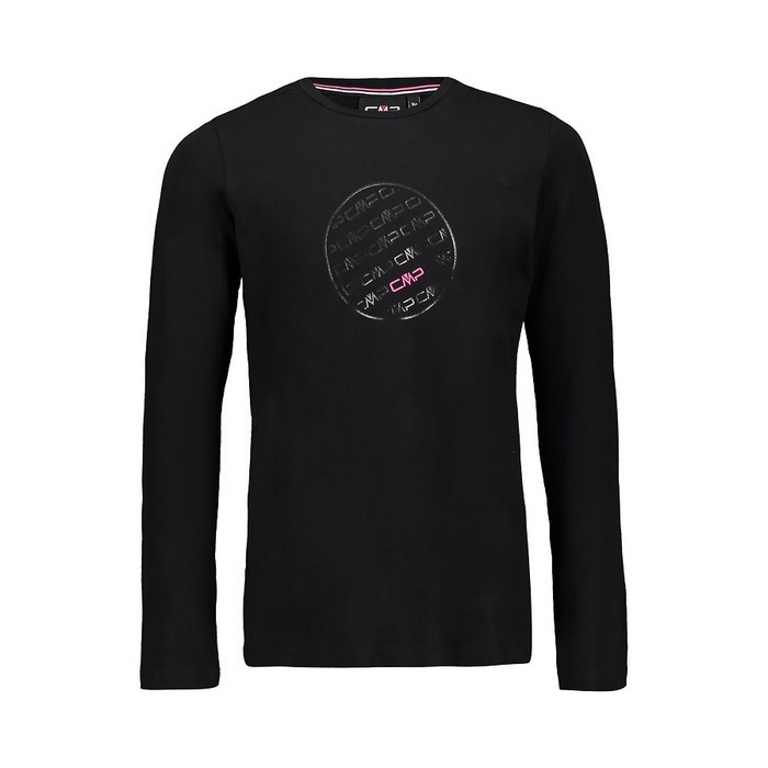 Футболка детская CMP Kid Girl T-Shirt nero