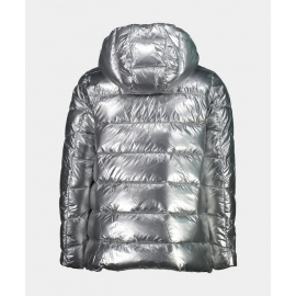 Куртка детская CMP Girl Jacket Long Fix Hood silver