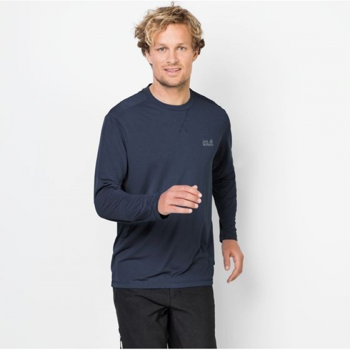 Футболка Jack Wolfskin Crosstrail Longsleeve men