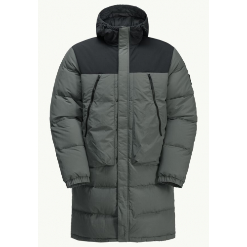 Парка Jack Wolfskin Dellbrueck Long Jkt slate green