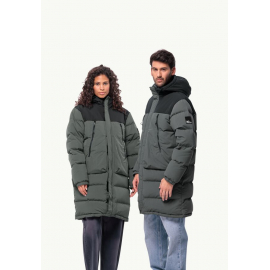 Парка Jack Wolfskin Dellbrueck Long Jkt slate green