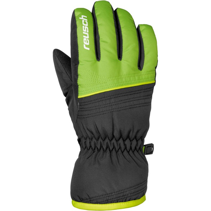 Перчатки Reusch Alan Junior black/neongreen