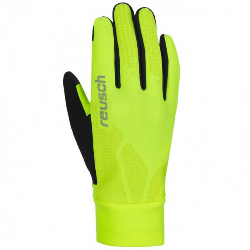 Перчатки Reusch Ian neon yellow/black