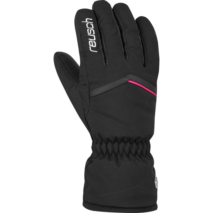 Перчатки Reusch Marisa black/white/pink glo