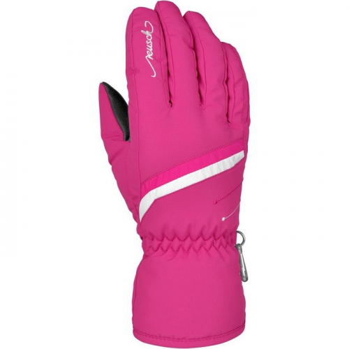 Перчатки Reusch Marisa pink glo/white
